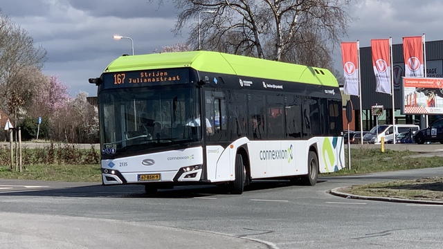 Foto van CXX Solaris Urbino 12 hydrogen 2135 Standaardbus door Busdordrecht