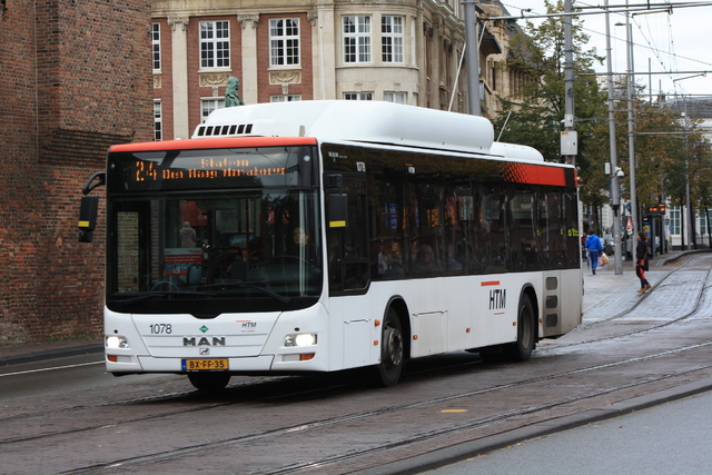 Foto van HTM MAN Lion's City CNG 1078 Standaardbus door_gemaakt Tramspoor