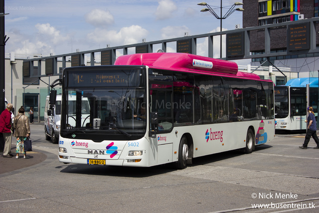 Foto van HER MAN Lion's City CNG 5402 Standaardbus door Busentrein
