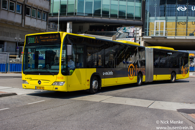 Foto van QBZ Mercedes-Benz Citaro G 4558 Gelede bus door Busentrein