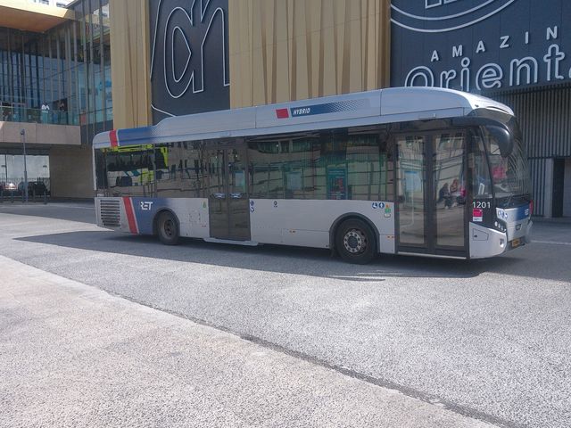 Foto van RET VDL Citea SLE-120 Hybrid 1201 Standaardbus door retdamian15