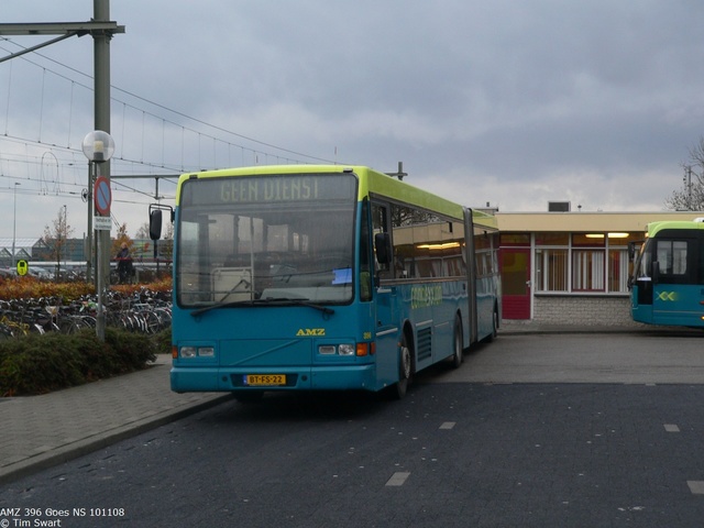 Foto van CXX Berkhof 2000NL G 396 Gelede bus door tsov