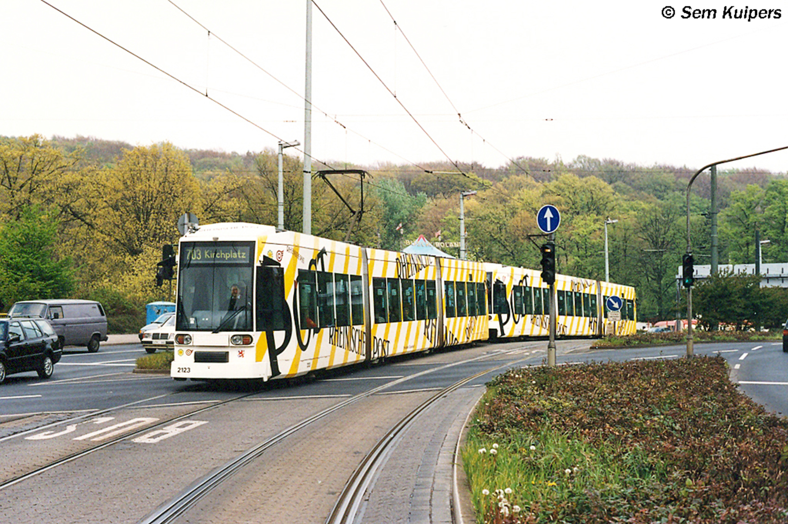 Foto van Rheinbahn NF6 2123