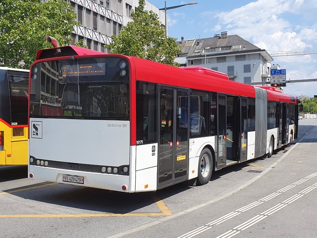 Foto van Postauto Solaris Urbino 18 10175 Gelede bus door_gemaakt wyke2207
