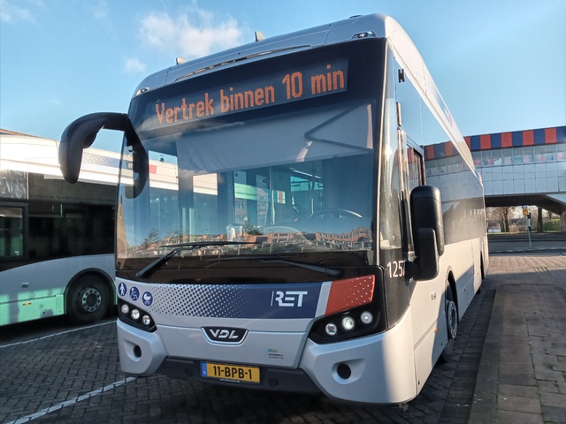 Foto van RET VDL Citea SLE-120 Hybrid 1257 Standaardbus door Sneltram