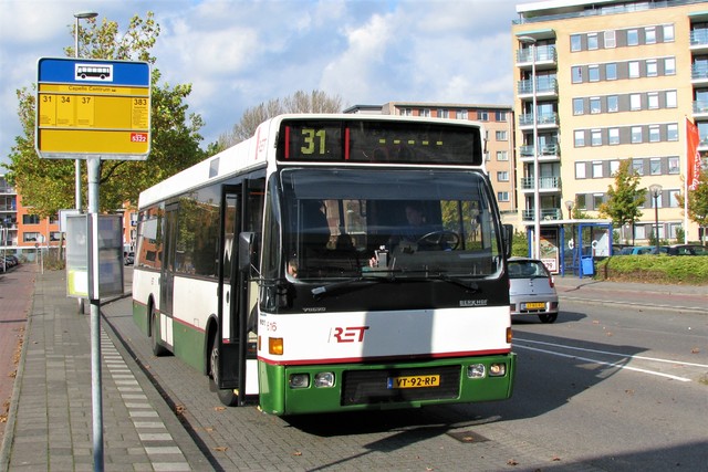 Foto van RET Berkhof Duvedec 616 Standaardbus door dmulder070