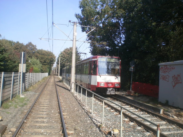 Foto van Rheinbahn Stadtbahnwagen B 4251 Tram door Perzik
