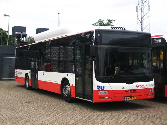 Foto van VEO MAN Lion's City CNG 6680 Standaardbus door wyke2207