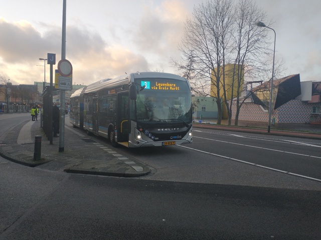 Foto van QBZ Heuliez GX437 ELEC 7404 Gelede bus door_gemaakt Draken-OV