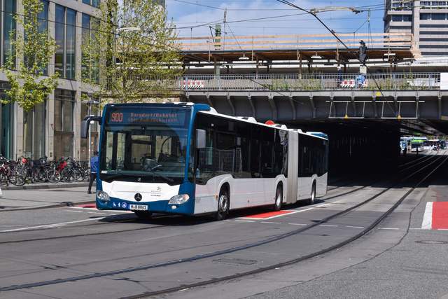 Foto van RegiobusH Mercedes-Benz Citaro G 8861 Gelede bus door_gemaakt NLRail