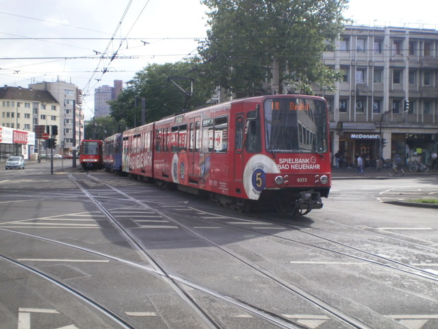 Foto van SWBV Stadtbahnwagen B 9373 Tram door_gemaakt Perzik