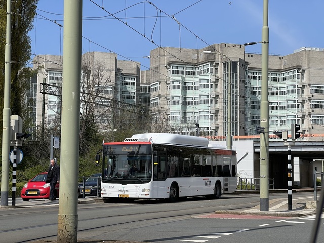 Foto van HTM MAN Lion's City CNG 1051 Standaardbus door_gemaakt Stadsbus