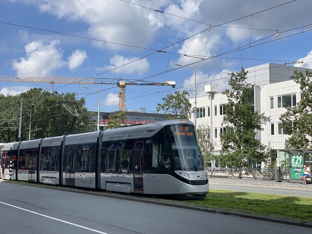 Foto van GVB 15G-tram (Urbos) 3071 Tram door M48T