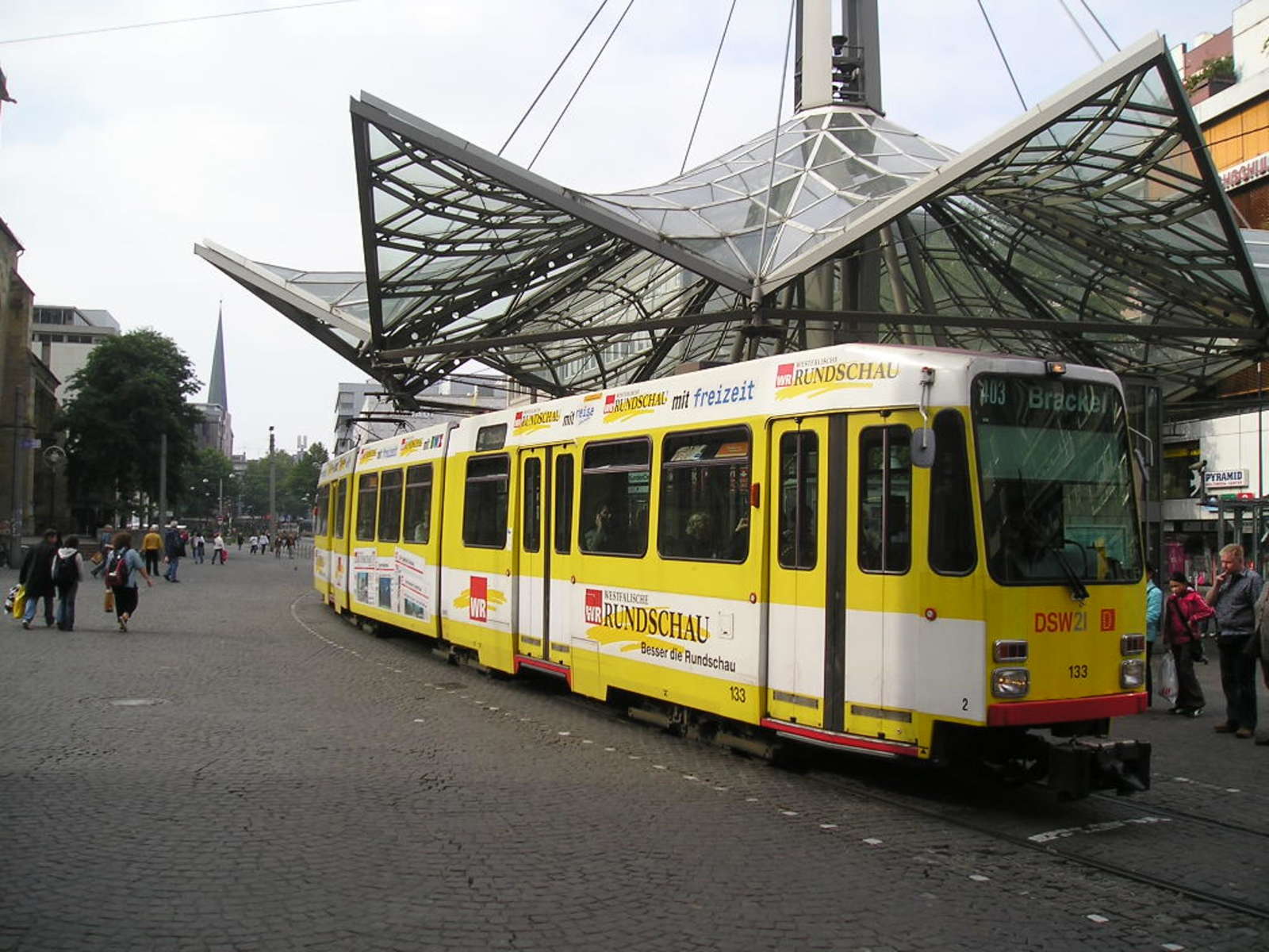 Foto van DSW21 Stadtbahnwagen M/N 8 133