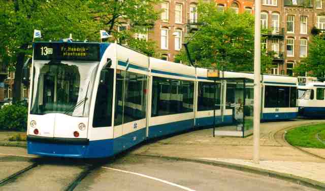 Foto van GVB Siemens Combino 2005 Tram door Jelmer