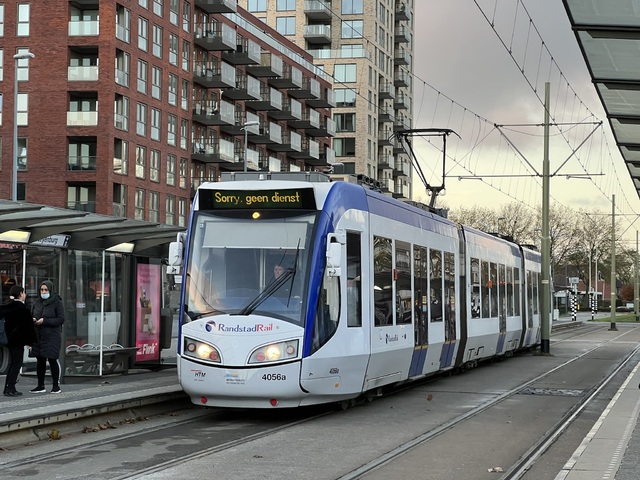 Foto van HTM RegioCitadis 4056 Tram door Stadsbus