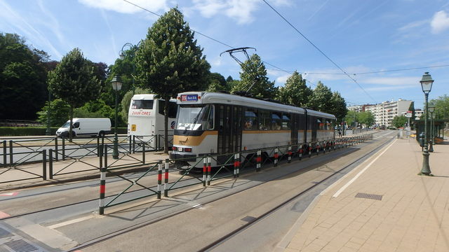 Foto van MIVB Brusselse PCC 7827 Tram door Perzik