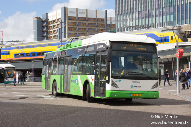 Foto van ARR Van Hool A300 Hybrid 4885 Standaardbus door Busentrein