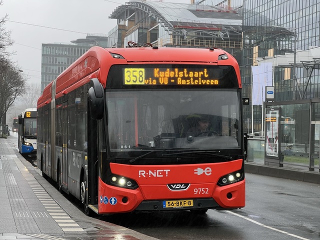 Foto van CXX VDL Citea SLFA-180 Electric 9752 Gelede bus door_gemaakt Stadsbus