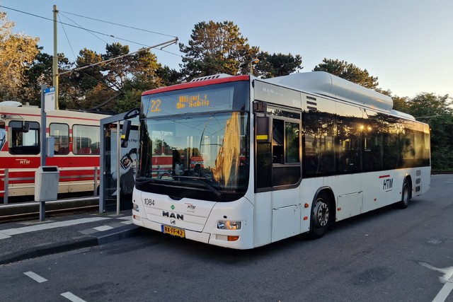 Foto van HTM MAN Lion's City CNG 1084 Standaardbus door dmulder070
