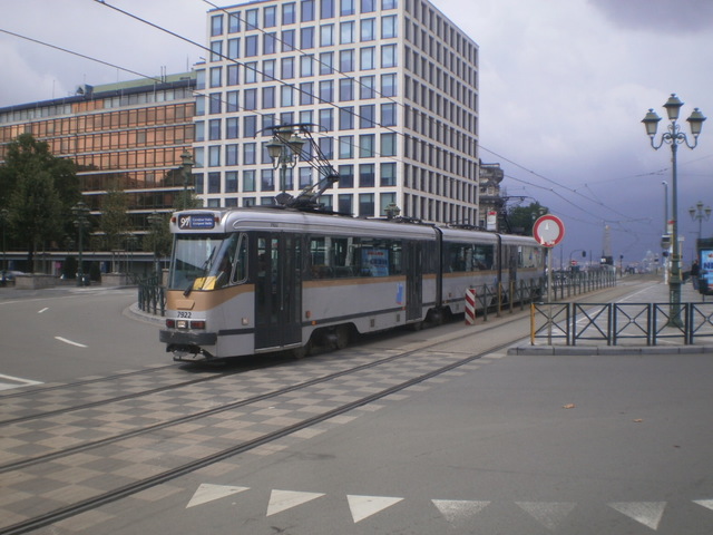 Foto van MIVB Brusselse PCC 7922 Tram door Perzik