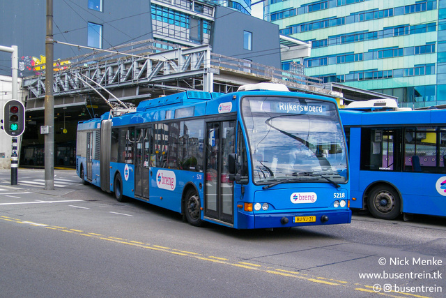 Foto van NVO Berkhof Premier AT 18 5218 Gelede bus door Busentrein
