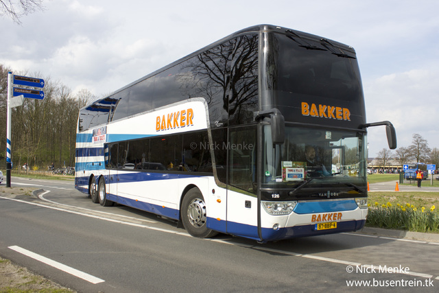 Foto van BKR Van Hool Astromega 126 Dubbeldekkerbus door Busentrein