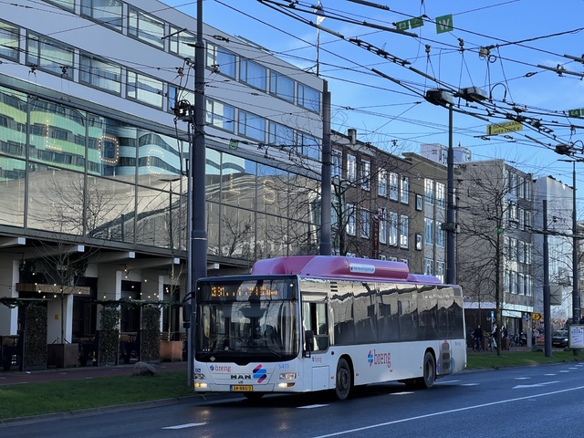 Foto van HER MAN Lion's City CNG 5411 Standaardbus door Stadsbus