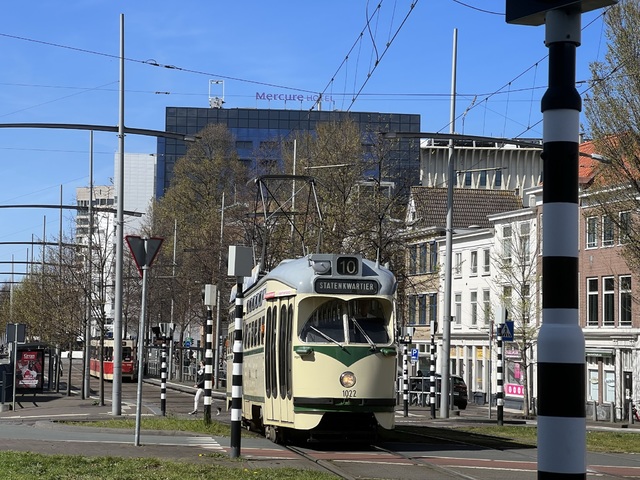 Foto van HOVM Haagse PCC 1022 Tram door_gemaakt Stadsbus
