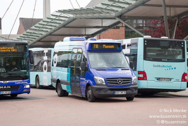 Foto van Menchen Mercedes-Benz Sprinter City 26 Midibus door Busentrein