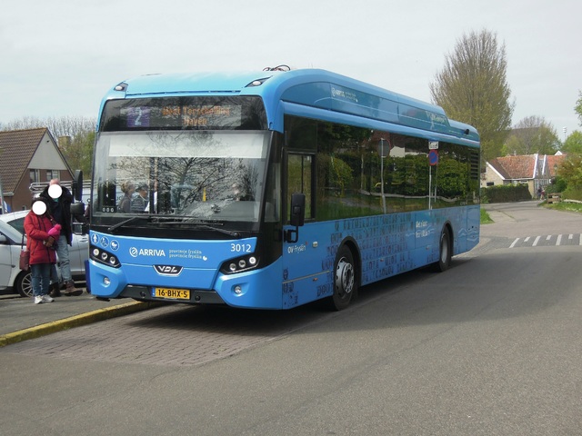 Foto van ARR VDL Citea SLF-120 Electric 3012 Standaardbus door vervoerspotter