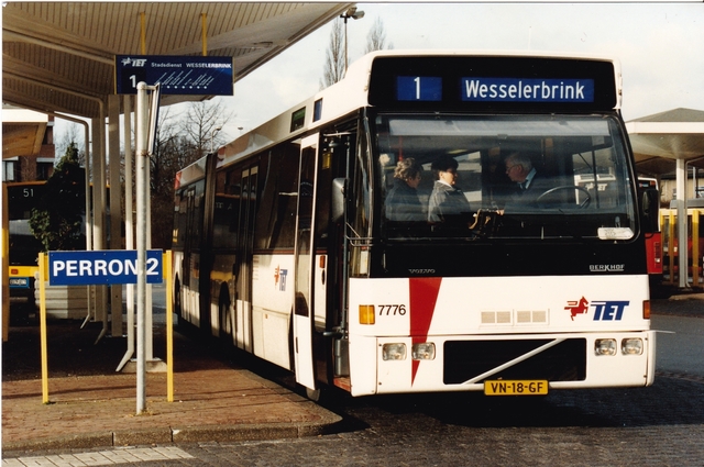 Foto van CXX Berkhof Duvedec G 7776 Gelede bus door wyke2207