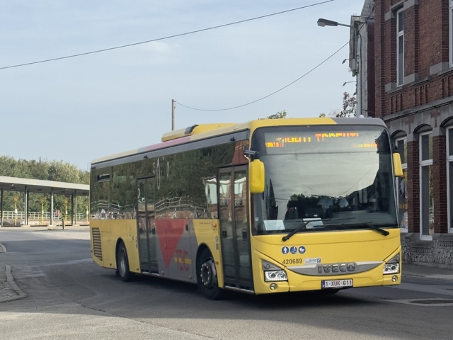 Foto van TEC Iveco Crossway LE (12mtr) 420689 Standaardbus door Ovzuidnederland
