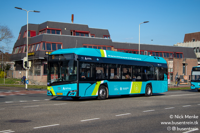 Foto van ARR Solaris Urbino 12 hydrogen 1309 Standaardbus door Busentrein