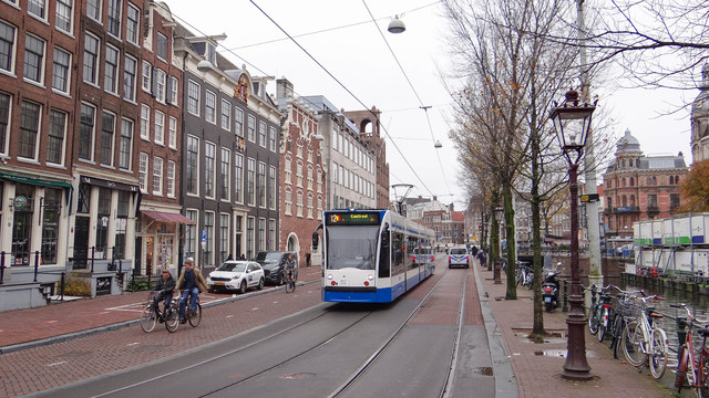 Foto van GVB Siemens Combino 2079 Tram door OVdoorNederland