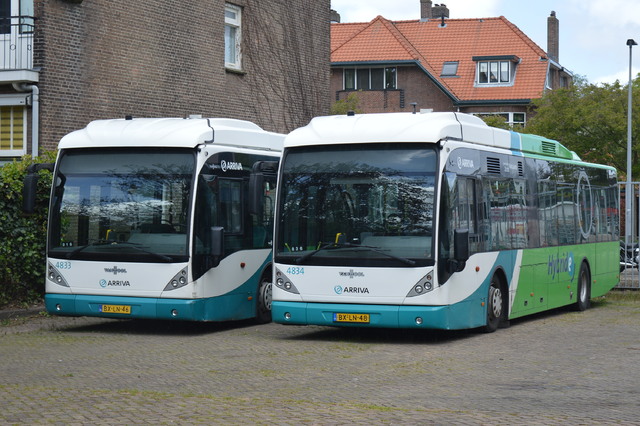 Foto van ARR Van Hool A300 Hybrid 4834 Standaardbus door wyke2207