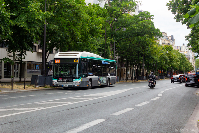 Foto van RATP MAN Lion's City Hybrid 4150 Standaardbus door JacobTrains