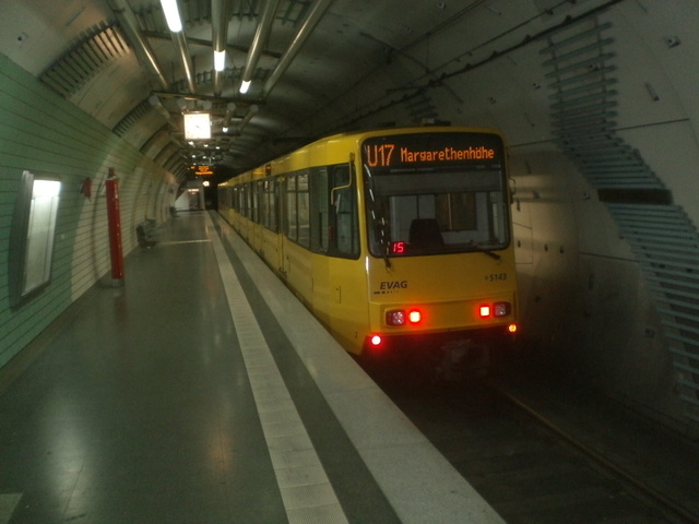 Foto van RBN Stadtbahnwagen B 5143 Tram door Perzik