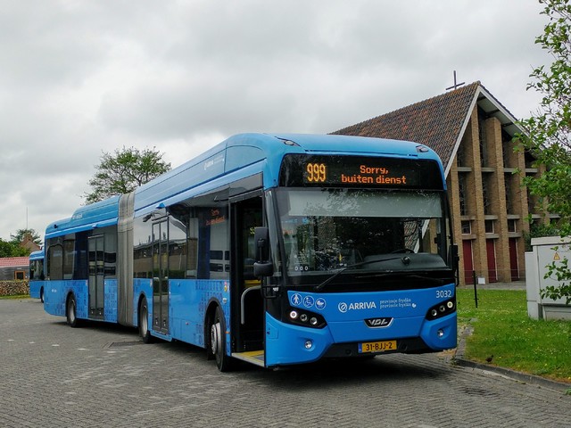 Foto van ARR VDL Citea SLFA-180 Electric 3032 Gelede bus door Draken-OV