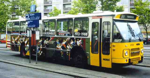 Foto van NZH DAF MB200 9734 Standaardbus door Jelmer