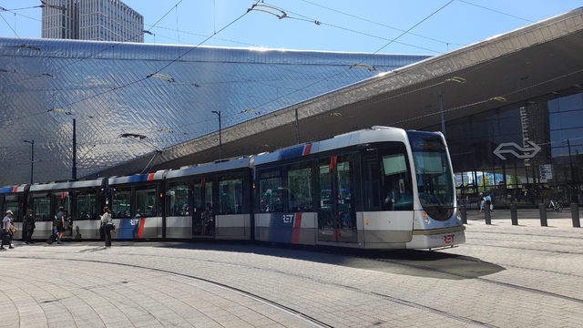 Foto van RET Rotterdamse Citadis 2107 Tram door_gemaakt Sneltram
