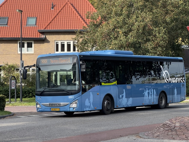 Foto van OVinIJ Iveco Crossway LE (12mtr) 5501 Standaardbus door Ovzuidnederland