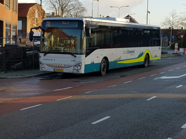 Foto van CXX Iveco Crossway LE (13mtr) 5560 Standaardbus door treinspotter-Dordrecht-zuid