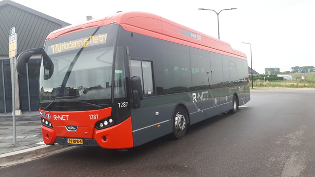 Foto van RET VDL Citea SLE-120 Hybrid 1287 Standaardbus door glenny82