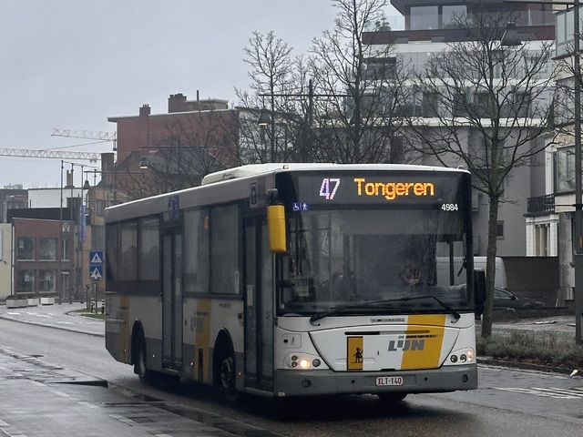 Foto van DeLijn Jonckheere Transit 2000 4984 Standaardbus door Ovzuidnederland