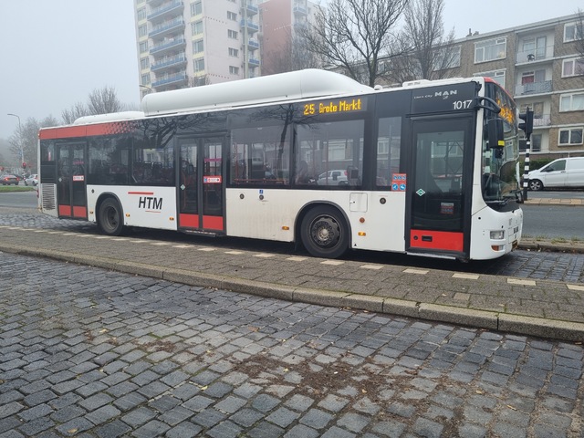 Foto van HTM MAN Lion's City CNG 1017 Standaardbus door Tramspoor