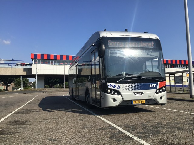 Foto van RET VDL Citea SLE-120 Hybrid 1260 Standaardbus door Marvin325