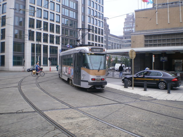 Foto van MIVB Brusselse PCC 7909 Tram door_gemaakt Perzik