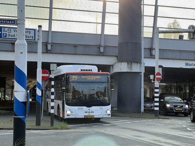 Foto van HTM MAN Lion's City CNG 1058 Standaardbus door_gemaakt Stadsbus