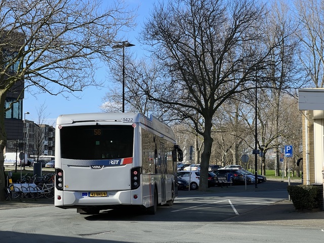 Foto van RET VDL Citea SLF-120 Electric 1422 Standaardbus door_gemaakt Stadsbus